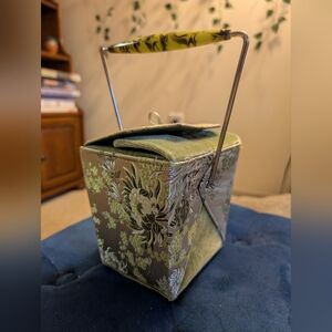 Vintage Y2K Chinese Takeout Purse Yans NY Silk & Rayon